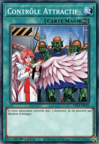 Contrôle attractif - yu-gi-oh!,