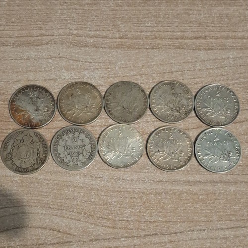 Semeuse lot pièces - semeuse, 2
