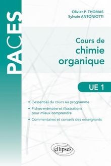 Cours chimie organique - de, ue1