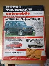 revue technique automobile Mitsubishi Pajero diesel n° 517/518 07/1990