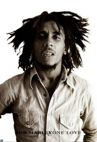 Bob marley poster one love - bob,