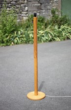 Lampadaire bois vintage, lampe de plancher, lampe bois, campagne, chalet