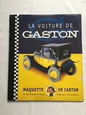 Maquette carton Aroutcheff voiture de Gaston Lagaffe  Fiat 509  FRANQUIN G46