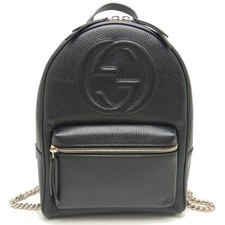 Sac à dos GUCCI Soho emboîtable G 536192 cuir noir OUTLET/252288