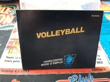 Notice manuel de jeu originale Volley Ball Nintendo Nes en FRA
