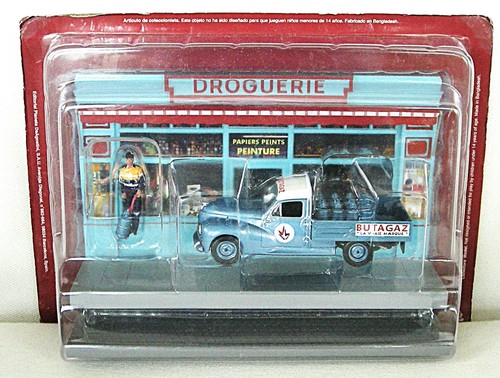 Diorama droguerie peugeot 203 - diorama,