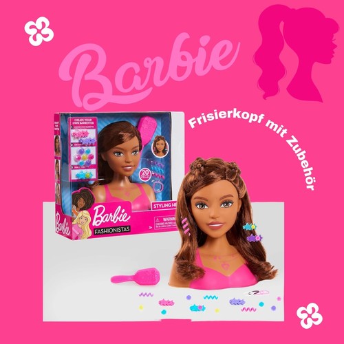 Barbie fashionistas tête - barbie, À