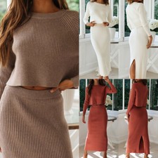 Costume Tricoté Pour Femmes