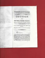 1793 REVOLUTION RARE OPINION