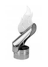 Acier Inoxydable Cheminée