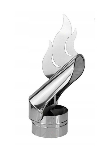 Acier inoxydable cheminée - inoxydable,
