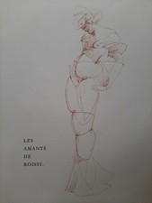Les amants de Roissy litho de