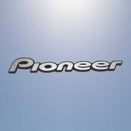 Pioneer 50x7mm badge emblème - 50x7mm,