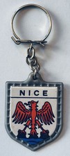 porte clé Keychain Blasons Villes De France Drapeaux Lanvin Chocolat Nice