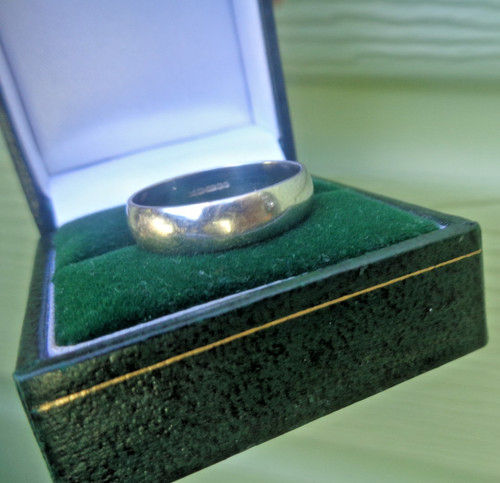 Blanc mariage bague 9ct - or,