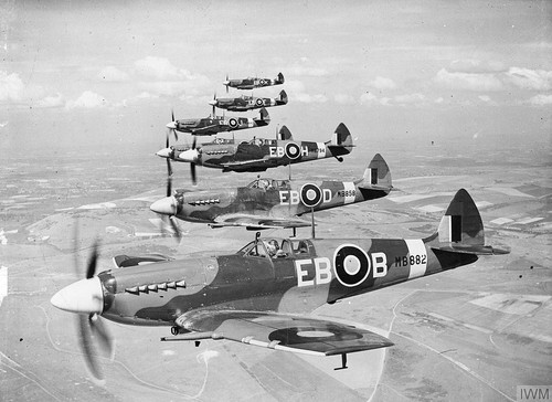 Ww2 raf spitfire dday utah - ww2,