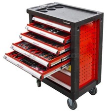 CHARIOT ATELIER 391PCS OUTILS CAISSE ROULETTES ROULANT SERVANTE HOLZMANN WW790W