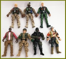 7 figurines SOLDIER FORCE &
