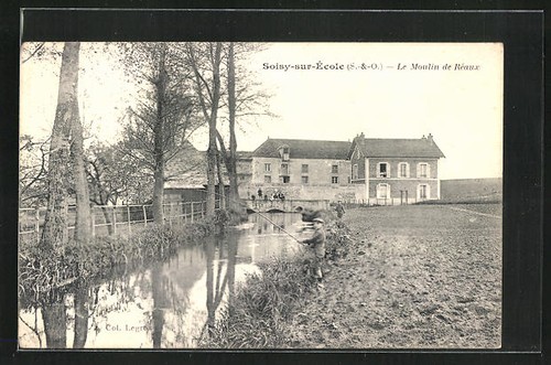 Cpa soisy sur ecole moulin - cpa, soisy-sur-ecole,
