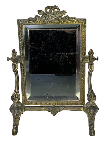 Petit miroir table ancien - miroir,