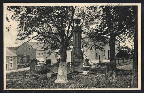 Cpa erezée ancienne - cpa, pompe