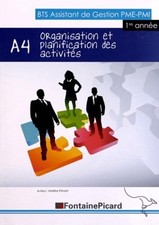 Organisation et planification des activités de la PME A4 BTS assitant de gestion