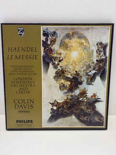 Coffret 33t haendel messie - haendel, le