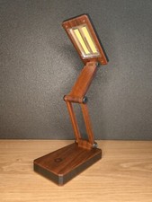 Lampe LED pliante eurotops aspect bois à pile ou câble USB fourni. Luminaire