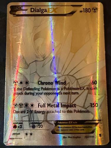 Silver dialga 122 119 - dialga, ex