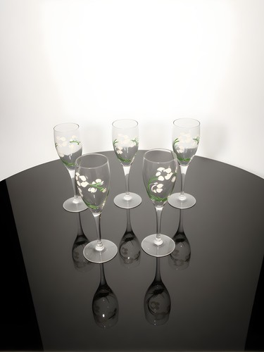 Lot flûtes champagne - lot, 5