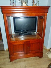 Meuble TV Hifi merisier état neuf