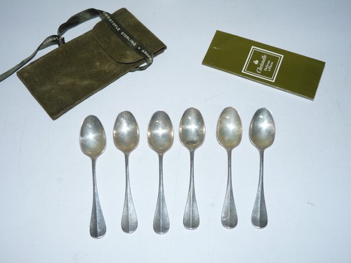 Lot cuillères moka - 6,