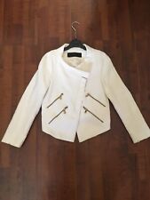 Veste tweed ZARA crème - T. XS / 34-36 Jacket perfecto