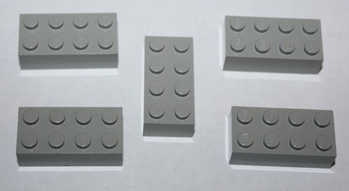 Lego oldgray brick - 5,