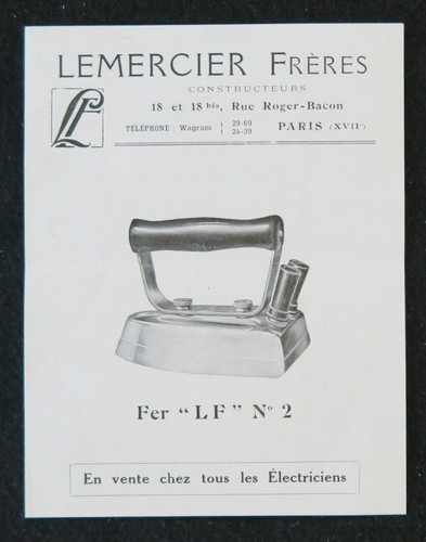 Publicité 1930 lemercier - publicité,