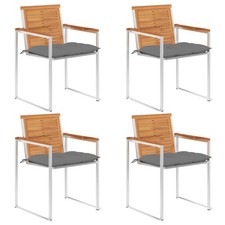 Lot de 8 Chaises de Jardin