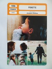 CARTE FICHE CINEMA 1996