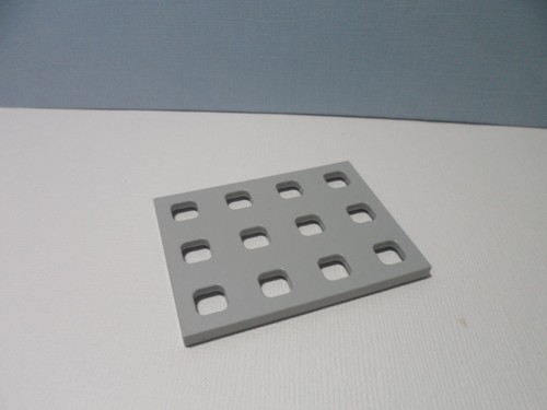 Playmobil plaque grise - plaque,