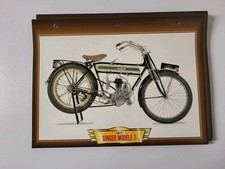 Singer Modele 7 1911 carte Fiche Motos Passion Édition Atlas