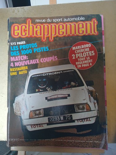Echappement 165 07 1982 - echappement, n°165