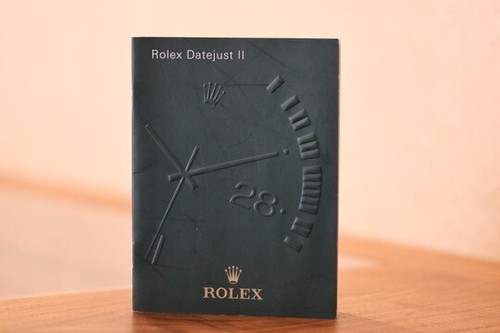 Booklet rolex datejust - ii,