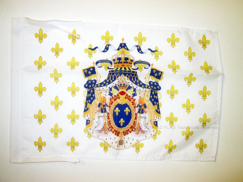 Drapeau royaume france - de,