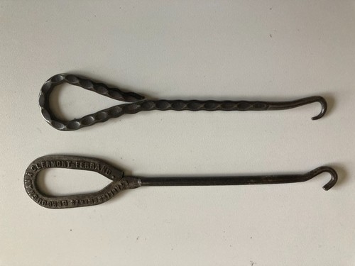 Anciens crochets tire lacets - 2,