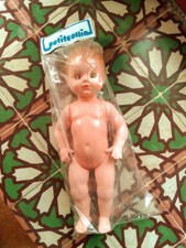 Poupée Ancienne Petit Collin Dans Son Emballage 55cm Poupon