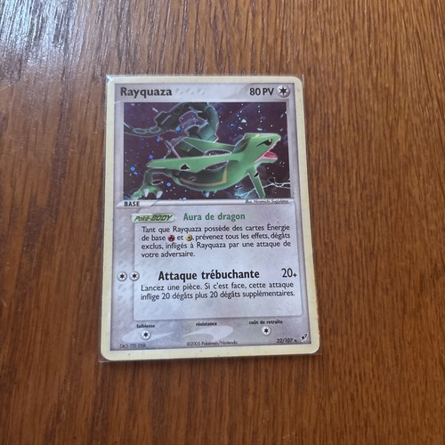 Carte pokémon rayquaza 107 - carte,