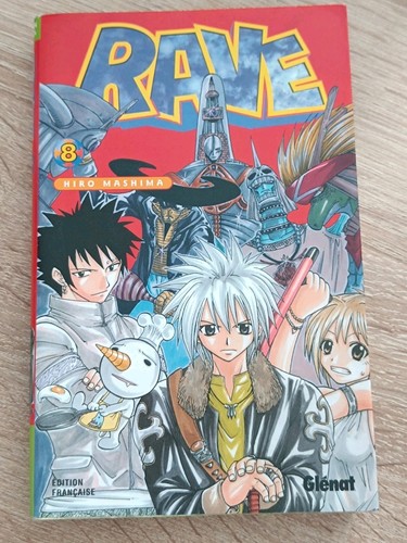 Livre manga rave vol 8 - rave,