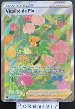 Carte Pokemon VITALITE DE FLO GG61/GG70 FA Full Art EB12.5 FR NEUF