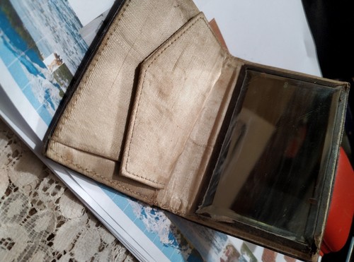 Miroir ancien sac - de, etui