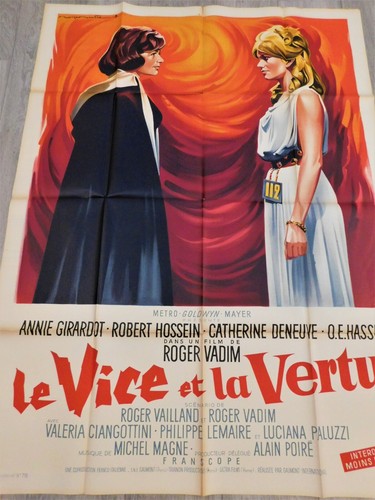 Vice vertu affiche - le, la