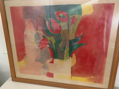 Lithographie paul guiramand - paul,